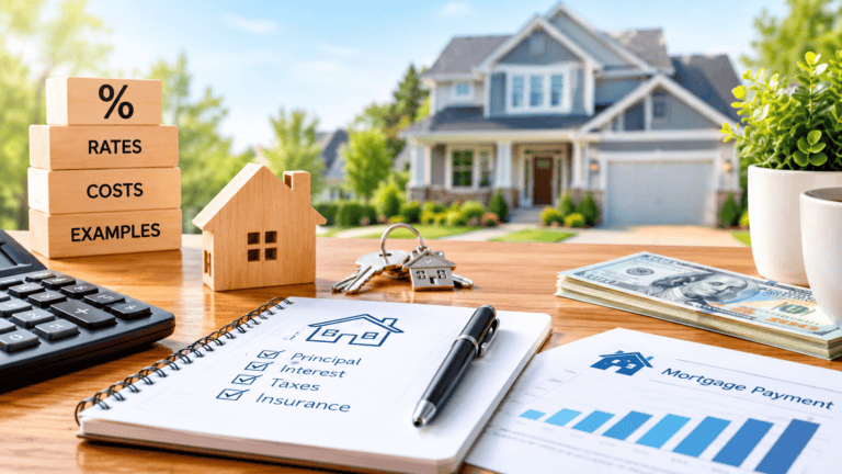 How Much Is a Mortgage Payment in 2026 US Monthly Costs, Rates & Examples